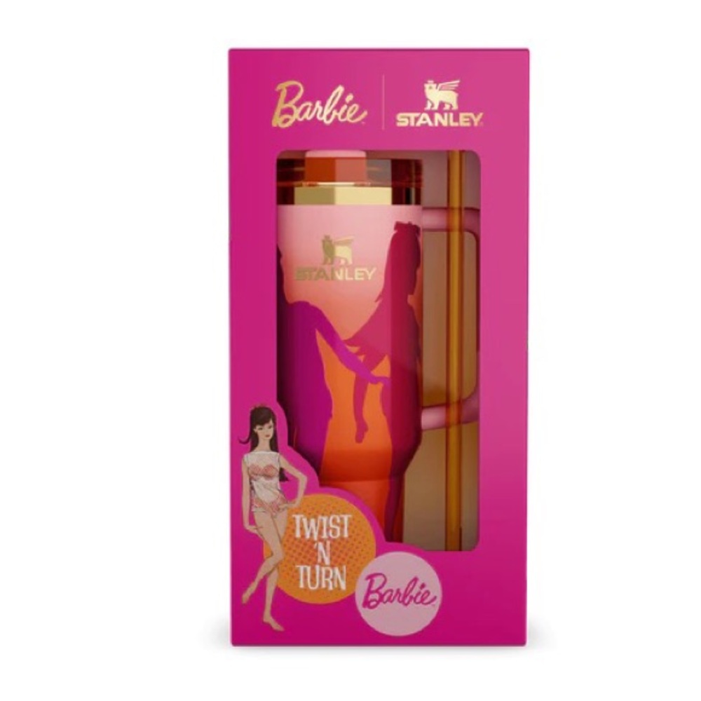 Barbie x Stanley 60s Twist โN Turn 40oz Quencher - Picture 7 of 7